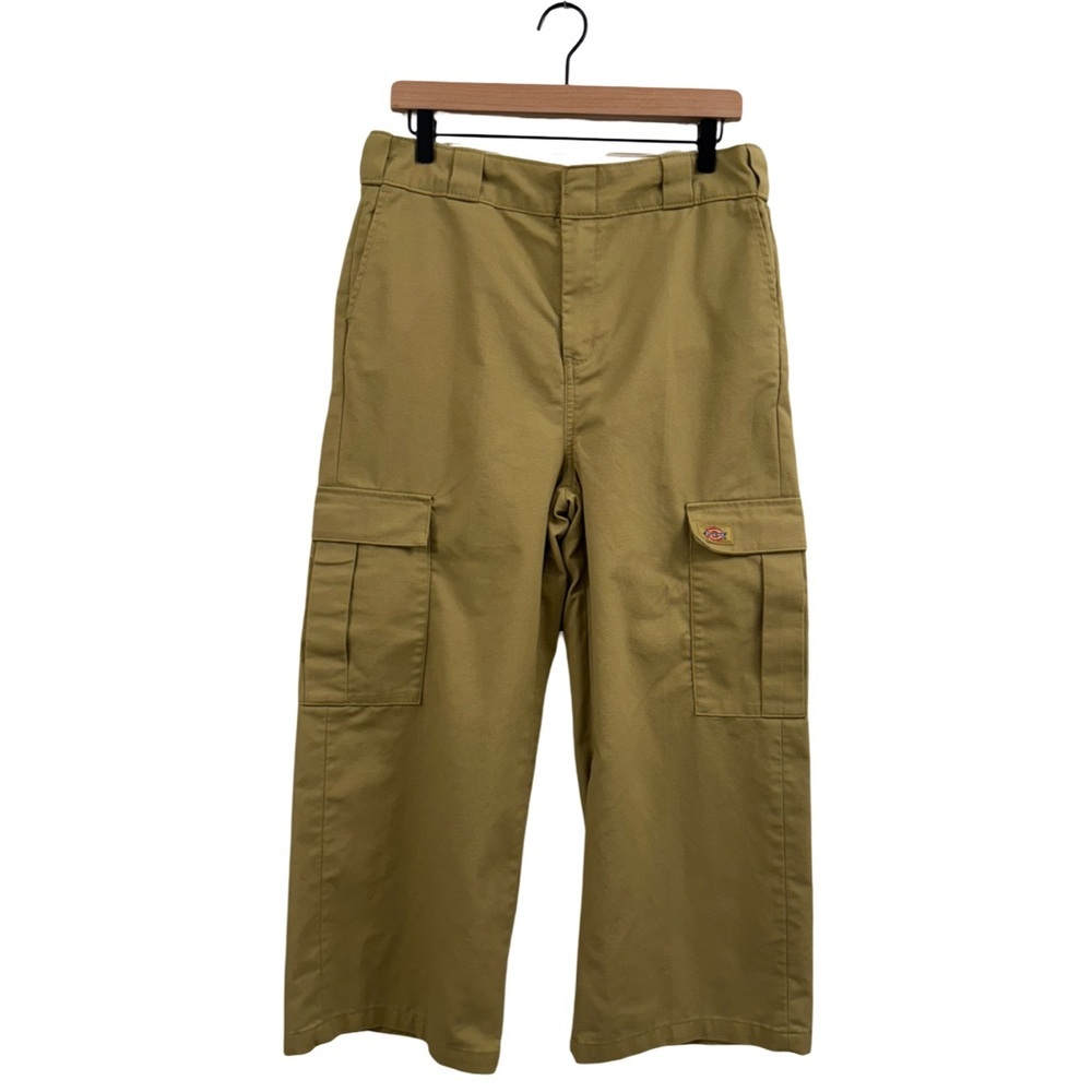 Dickies Women's Wide Leg Tan Pants